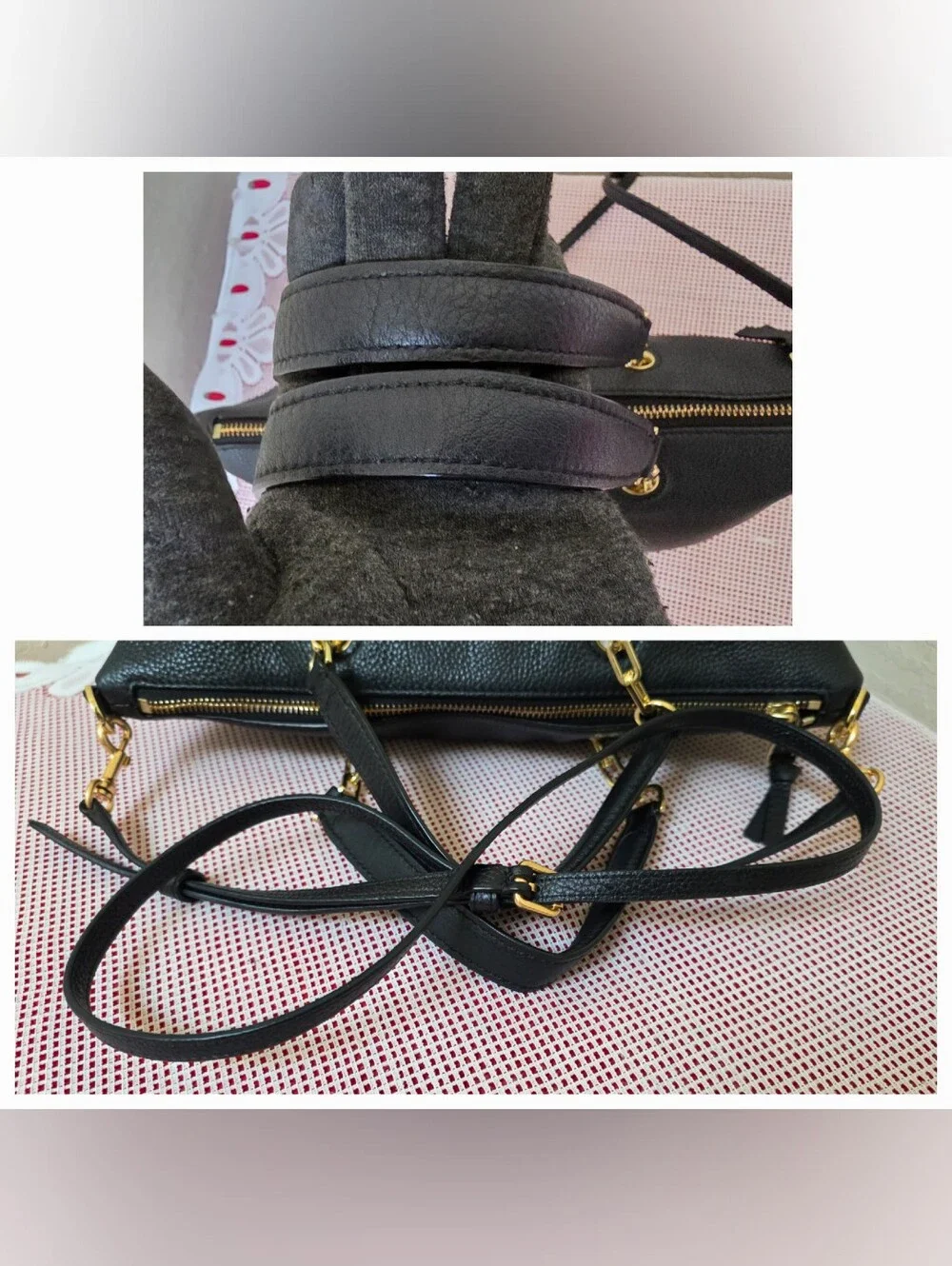 Tory Burch Handbag With Long Handle Small Tote Bag